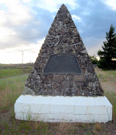Battle of Spokane Plains monument near Airway Heights