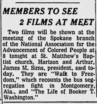 spokane daily chronicle, march 25, 1957