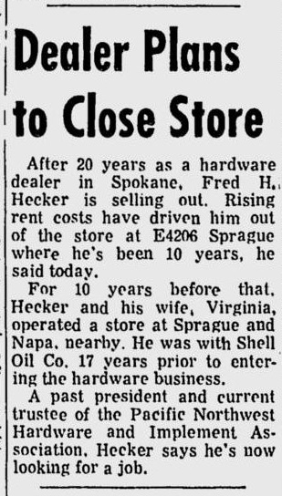 spokane daily chronicle, may 9 1969