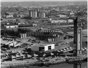 Construction of Expo 74