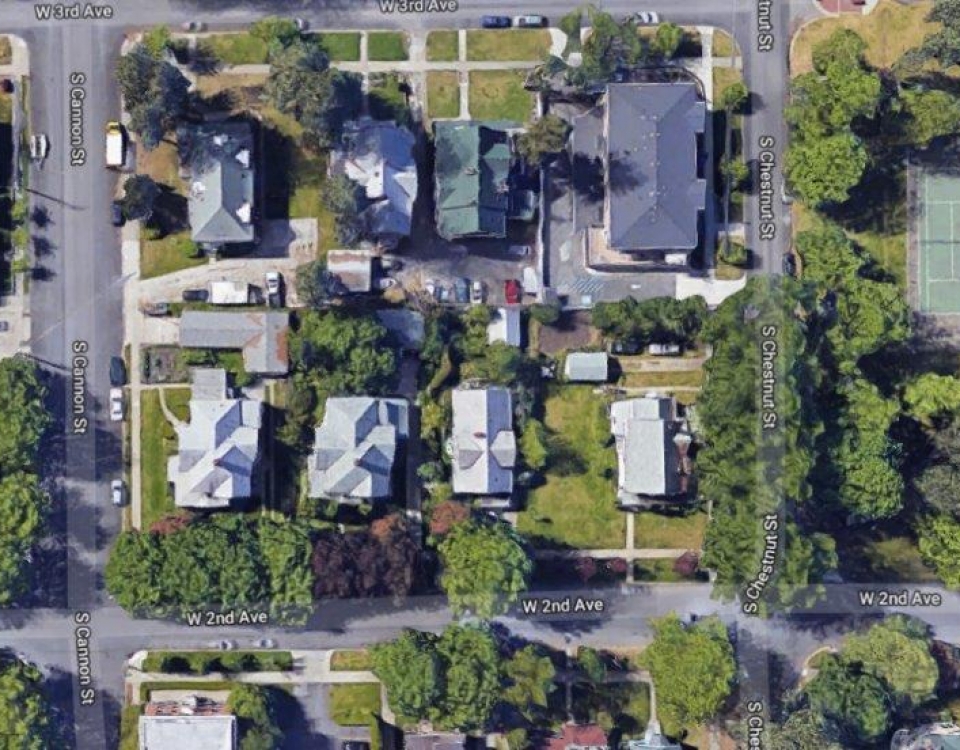 East of park aerial